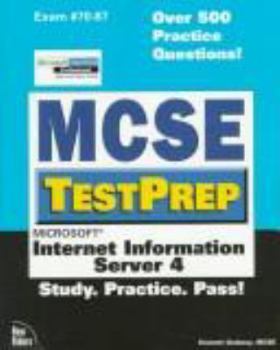 Paperback Internet Information Server 4 (McSe Testprep Series) Book