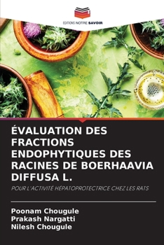 Paperback Évaluation Des Fractions Endophytiques Des Racines de Boerhaavia Diffusa L. [French] Book