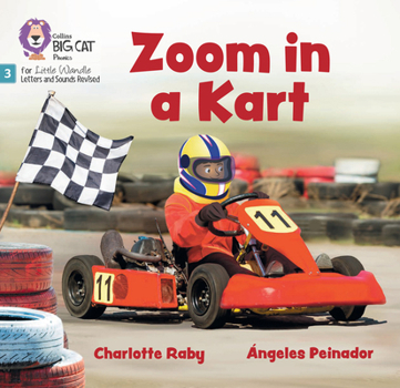 Paperback Zoom in a Kart: Phase 3 Set 1 Blending Practice Book
