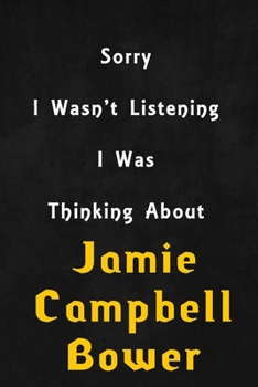 Sorry I wasn't listening, I was thinking about Johnny Depp: 6x9 inch lined Notebook/Journal/Diary perfect gift for all men, women, boys and girls who are fans of films, series and Tv shows ...