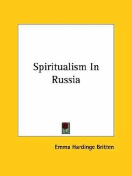 Paperback Spiritualism In Russia Book