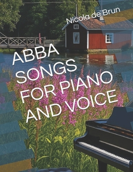 Paperback Abba Songs for Piano and Voice Book