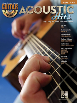 Paperback Acoustic Hits: Guitar Play-Along Volume 141 Book