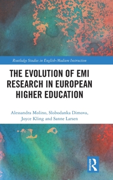 Hardcover The Evolution of EMI Research in European Higher Education Book