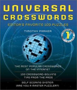 Paperback Universal Crosswords Volume 1: ! Editors' Favorite Puzzles Book