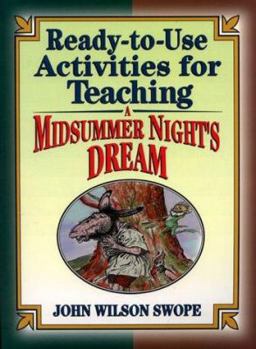 Paperback Ready-To-Use Activities for Teaching a Midsummer Night's Dream Book