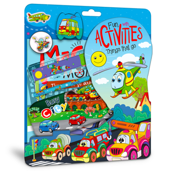 Cards Fun With Activities Things That Go (Stationery Art Set) Book