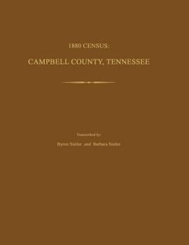 Paperback 1880 Census: Campbell County, Tennessee Book