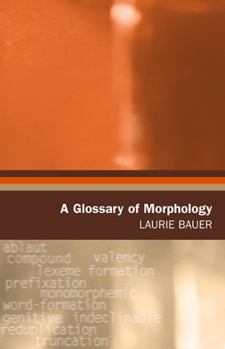 Paperback A Glossary of Morphology Book