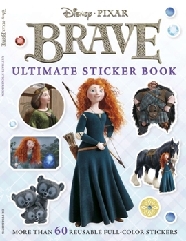 Paperback Ultimate Sticker Book: Brave: More Than 60 Reusable Full-Color Stickers Book