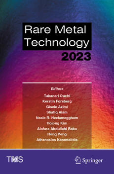 Paperback Rare Metal Technology 2023 Book