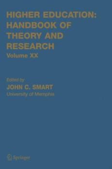 Hardcover Higher Education: Handbook of Theory and Research Book