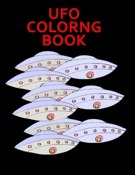 Paperback UFO Coloring Book