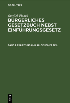 Hardcover Einleitung Und Allgemeiner Teil [German] Book