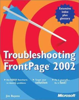 Paperback Troubleshooting Microsoft FrontPage 2002 Book
