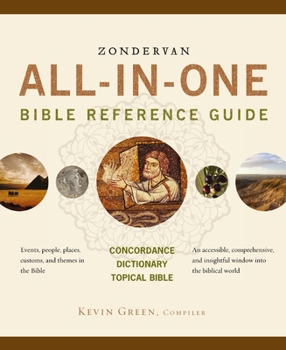 Hardcover Zondervan All-In-One Bible Reference Guide Book