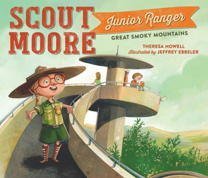 Hardcover Scout Moore, Junior Ranger: Great Smoky Mountains Book