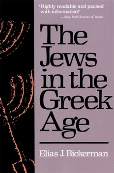 Paperback The Jews in the Greek Age Book