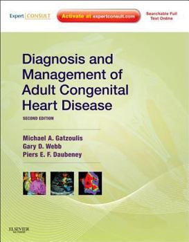 Hardcover Diagnosis and Management of Adult Congenital Heart Disease [With Access Code] Book