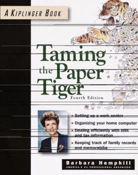 Hardcover Taming the Paper Tiger Book