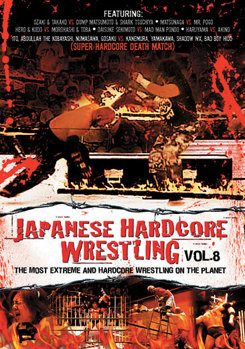 DVD Japanese Hardcore Wrestling Volume 8 Book