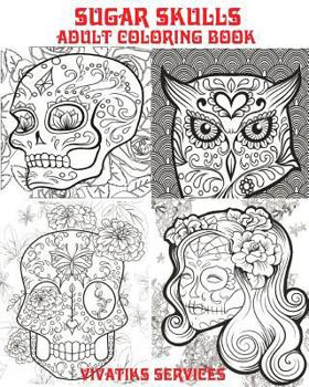 Paperback Sugar Skulls Adult Coloring Book