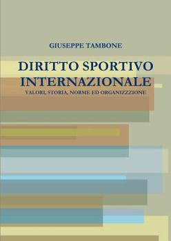 Paperback Diritto Sportivo Internazionale [Italian] Book