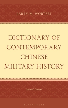 Hardcover Dictionary of Contemporary Chinese Military History Book