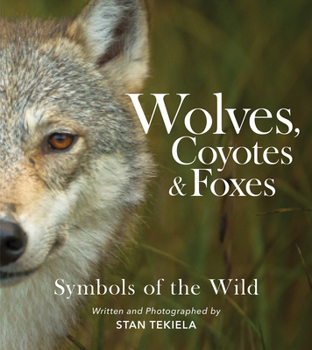 Paperback Wolves, Coyotes & Foxes: Symbols of the Wild Book
