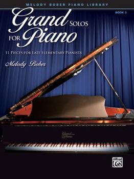 Paperback Grand Solos for Piano, Bk 3: 11 Pieces for Late Elementary Pianists Book