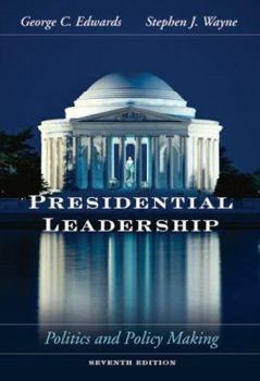 Paperback Presidential Leadership: Politics and Policy Making Book
