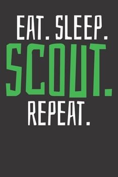 Notebook: Scout Scouting Leader Camping Hiking Gift College Ruled 6x9 120 Pages