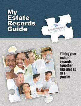 Paperback My Estate Records Guide Book