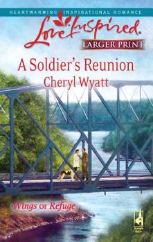 Mass Market Paperback A Soldier's Reunion [Large Print] Book