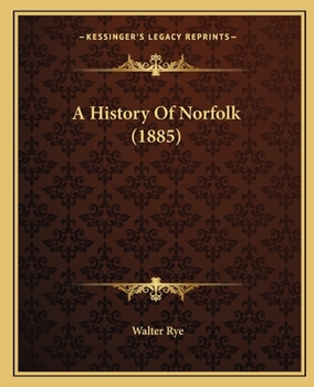 Paperback A History Of Norfolk (1885) Book