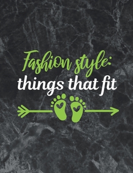 Fashion Style- Things That Fit: The best week by week pregnancy journal notebook
