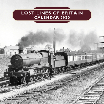 Calendar Lost Lines of Britain Calendar 2020 Book