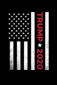 Paperback Trump 2020: Graph Paper Journal / Notebook / Diary Gift - 6"x9" - 120 pages - Graph Paper - 5mm x 5mm - Matte Cover Book