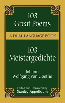 Paperback 103 Great Poems: A Dual-Language Book