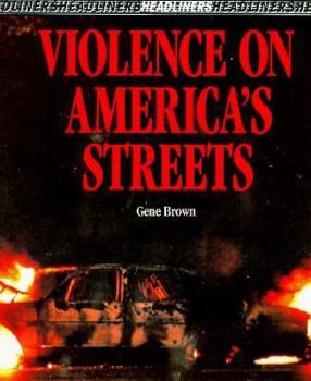 Paperback Violence on Amer.'s Streets PB Book