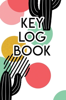 Paperback Key Log Book: Key Tracker Logger Inventory Checkout System Book