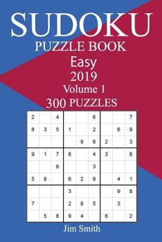 Paperback 300 Easy Sudoku Puzzle Book 2019 Book