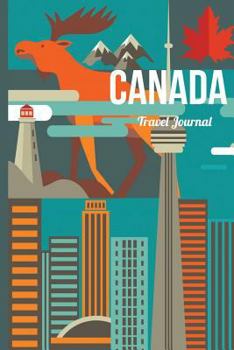 Paperback Canada Travel Journal: Wanderlust Journals Book