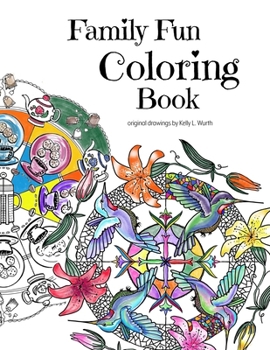 Paperback Family Fun Coloring Book