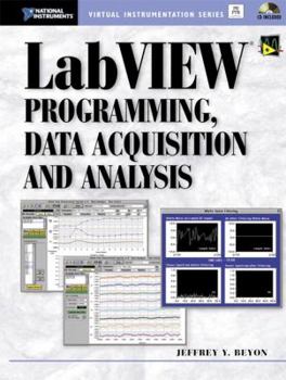 Paperback LabVIEW Programming, Data Acquisition and Analysis [With] Book