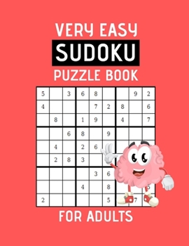 Paperback Very Easy Sudoku Puzzle Book For Adults Book