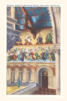 Paperback Vintage Journal Stanford, Memorial Church Book