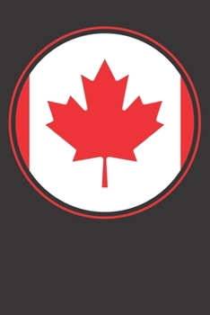 Notebook: Canada College Ruled 6x9 120 Pages