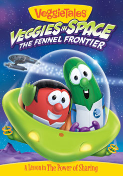 DVD Veggie Tales Veggies in Space: The Fennel Frontier Book