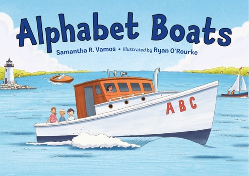 Hardcover Alphabet Boats Book